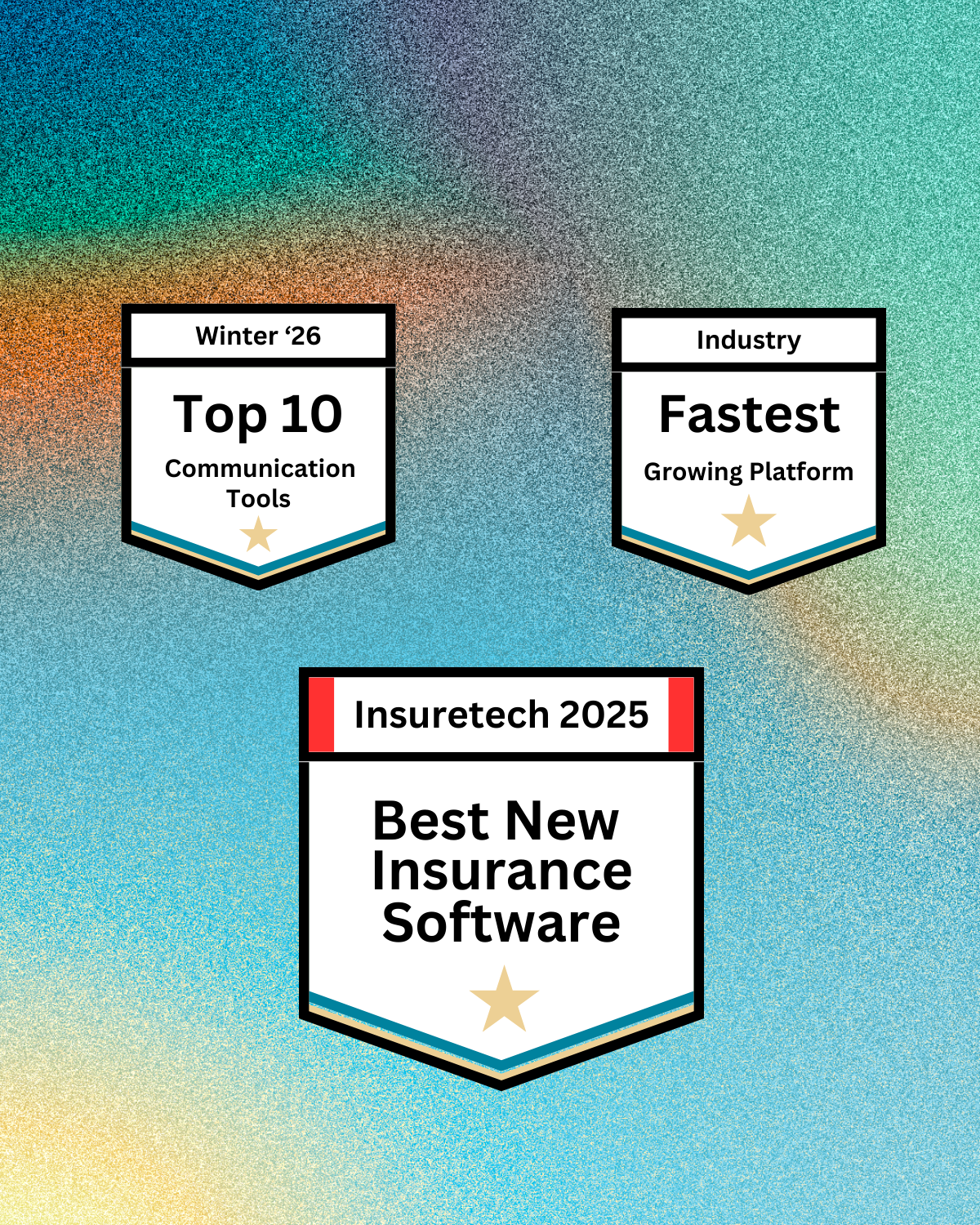 Awards and recognition for modern agency communication